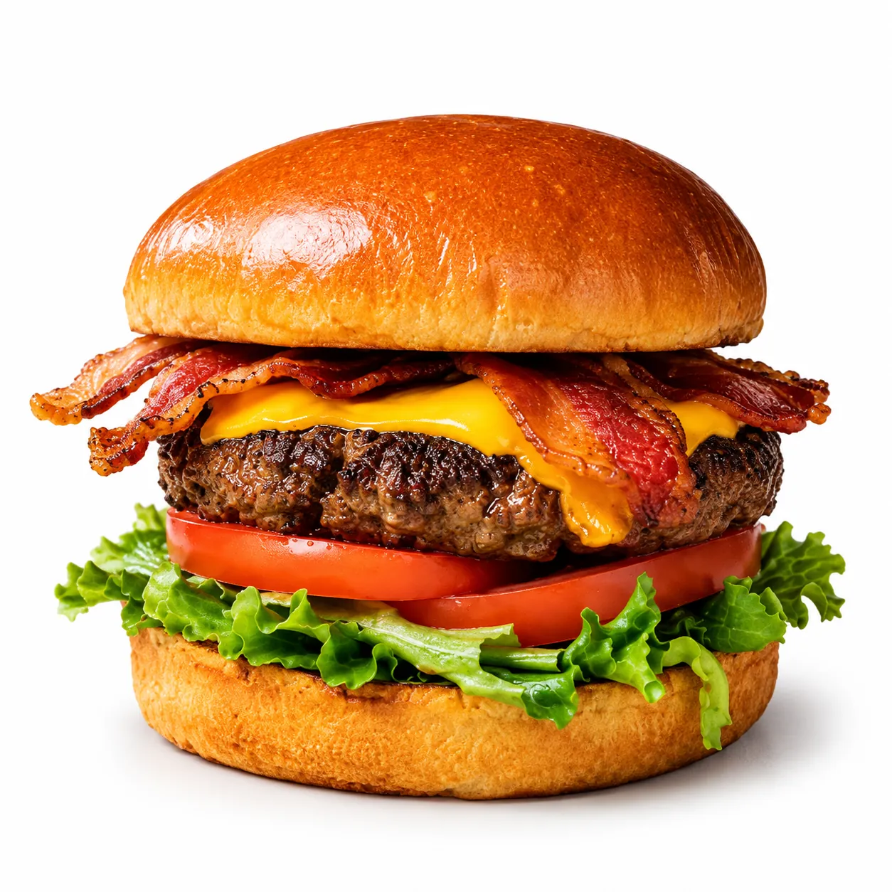 8 oz Angus cheese BLT burger with bacon, lettuce and tomato at Redondos Miami on Bird Road