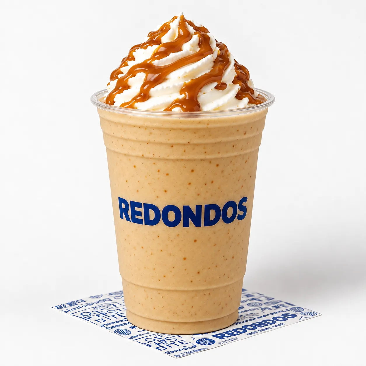 Dulce de leche milkshake blended with vanilla ice cream at Redondos Miami on Bird Road