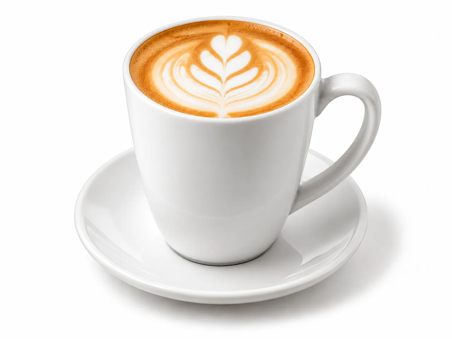 Latte with espresso and steamed milk at Redondos Miami on Bird Road