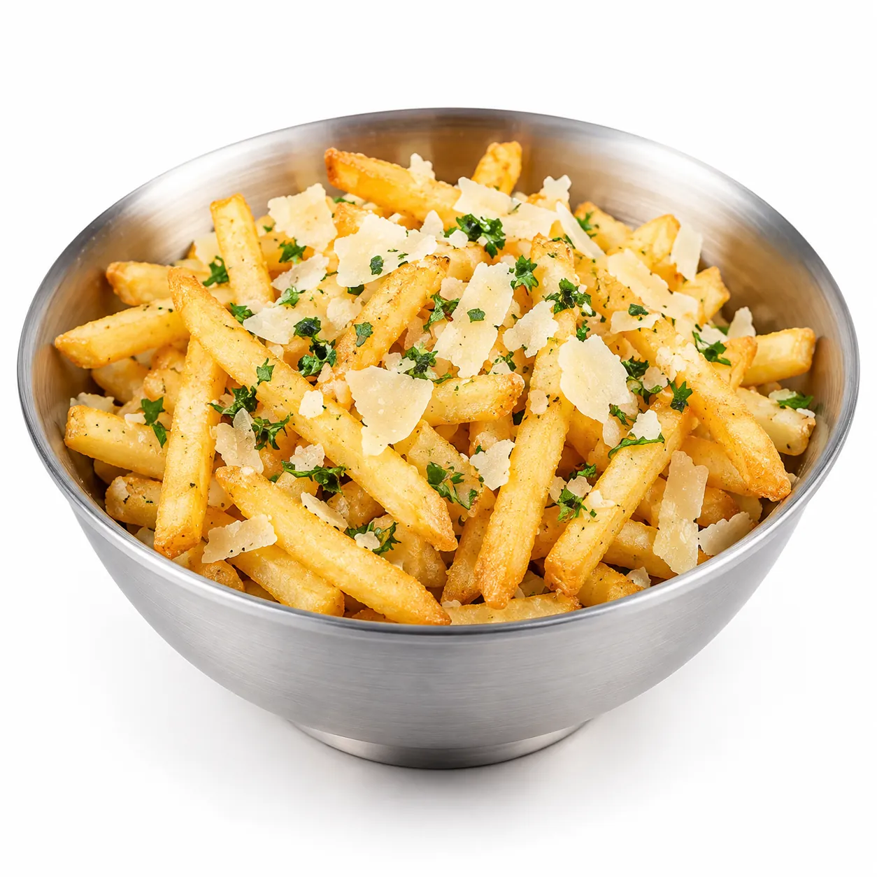 Truffle fries with parmesan cheese and fresh herbs at Redondos Miami on Bird Road