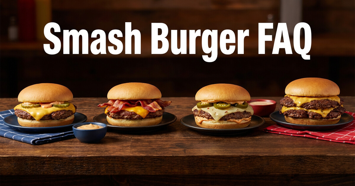 Smash Burger FAQ — 60+ Answers + Where to Get Miami's Best | Redondos